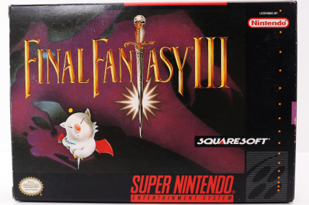 Final Fantasy III (3) (inkl. Shark Protectors & Amerikansk Version)
