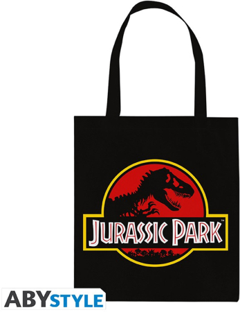 Jurassic Park Logo Tygkasse 37x42 cm
