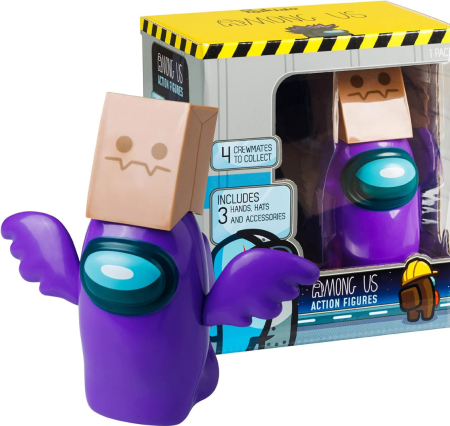 Among Us Action Figure Series 3 - Purple Crewmate 11,5cm