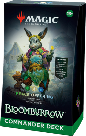 Magic Bloomburrow Commander Deck Peace Offering