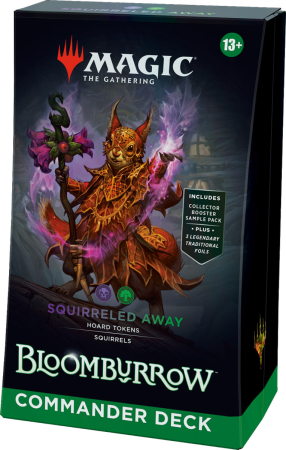 Magic Bloomburrow Commander Deck Squirreled Away