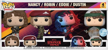Pop! Stranger Things 4 pack Vinyl Figure Special Edition
