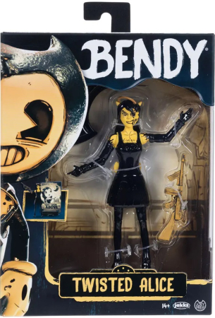 Jakks Bendy Action Figure 12cm Twisted Alice