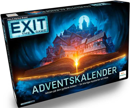 Exit the Game Adventskalender - Jakten På Den Gyllene Boken (Svensk Version)