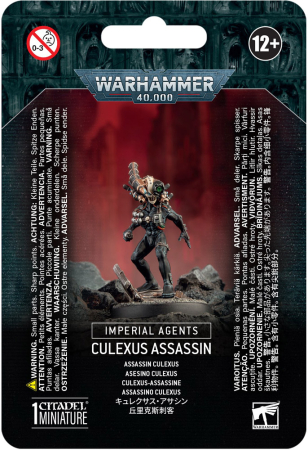 Warhammer 40k Imperial Agents - Culexus Assassin