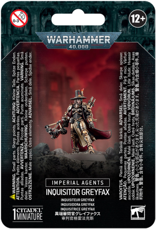Warhammer 40K Imperial Agents - Inquisitor Greyfax