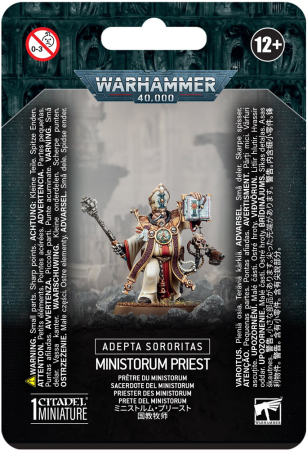 Warhammer 40K Adepta Sororitas - Ministorum Priest