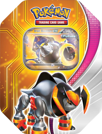 Pokemon TCG Paradox Destinies Tin - Iron Boulder ex