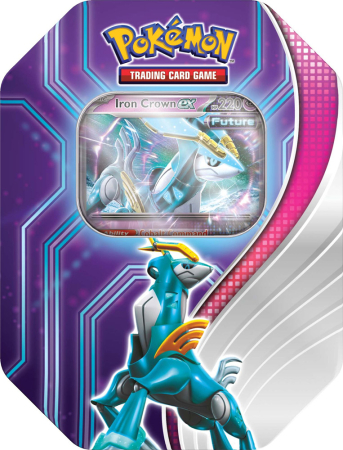 Pokemon TCG Paradox Destinies Tin - Iron Crown ex