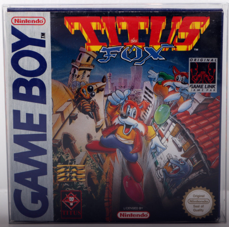 Titus Fox (inkl. Skyddsbox & Tysk Version/Engelsk Text)