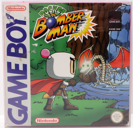Pocket Bomberman (inkl. Skyddsbox & Tysk Version)