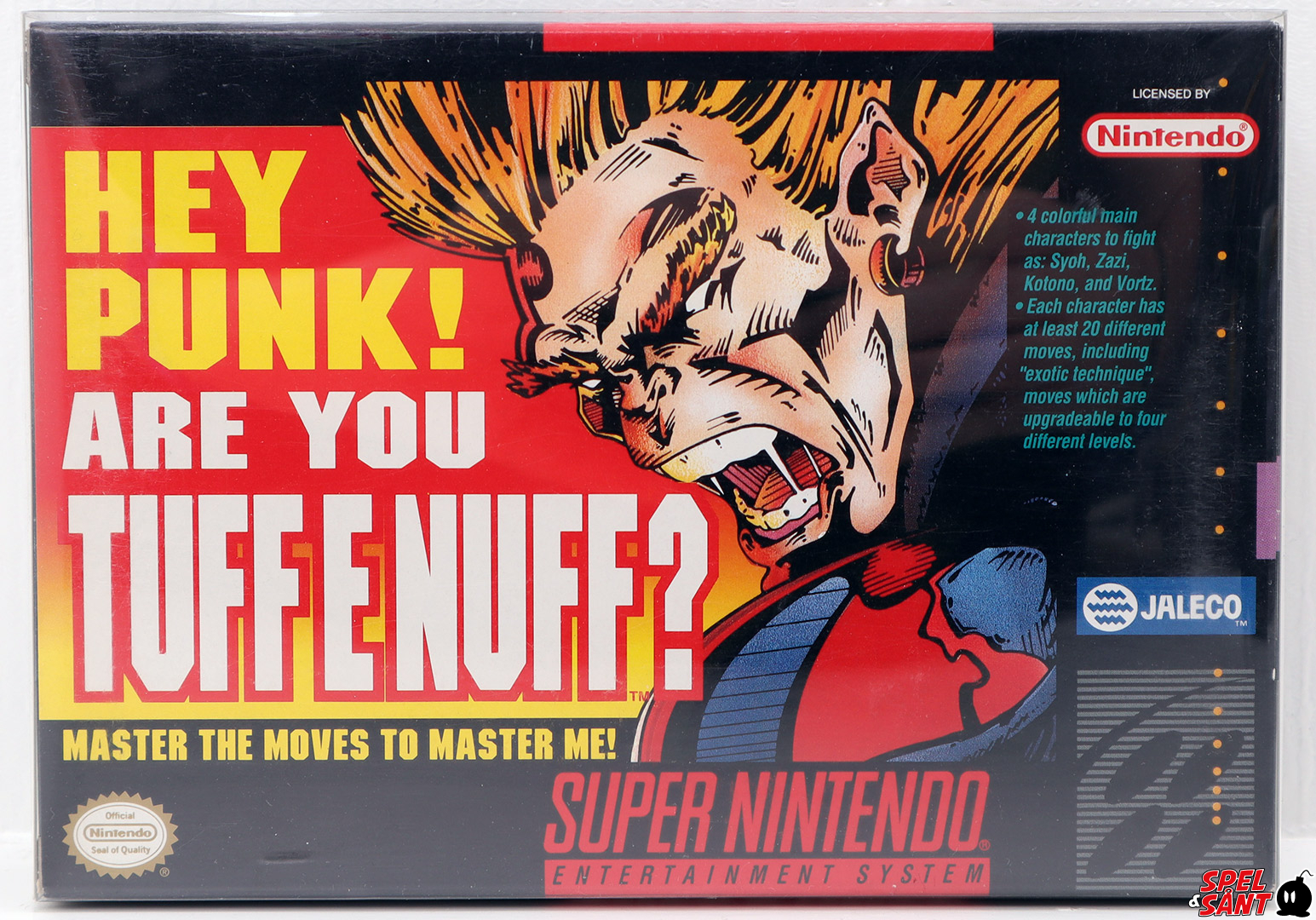 Tuff E Nuff (inkl. Skyddsbox & Amerikansk Version) - Spel Tuff E Nuff (inkl. Skyddsbox & Amerikansk Version) - Spel