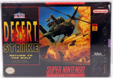 Desert Strike Return To The Gulf (inkl. Skyddsbox & Amerikanskt Version)