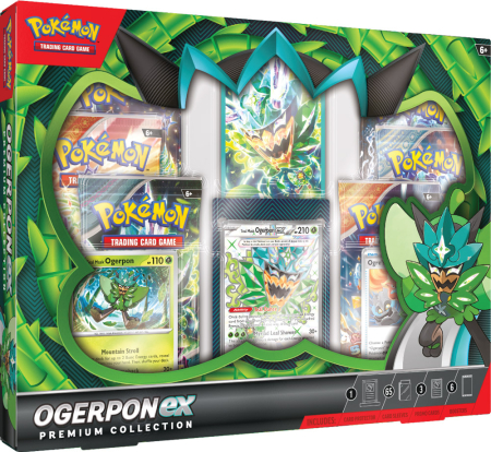 Pokemon TCG - Ogerpon EX Premium Collection Box