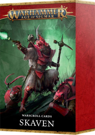 Warhammer Age of Sigmar Warscroll Cards - Skaven
