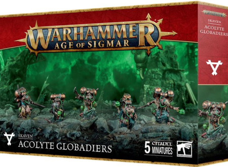 Warhammer Age of Sigmar Skaven - Acolyte Globadiers