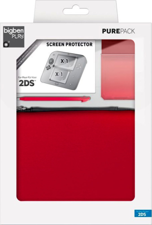 BigBen Pure Pack for 2DS Röd