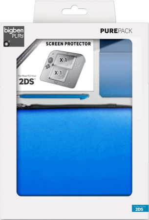 BigBen Pure Pack for 2DS Blå