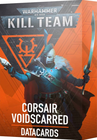 Warhammer 40K Kill Team - Datacards Corsair Voidscarred