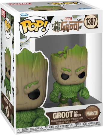Pop! Marvel We Are Groot Groot As Hulk Vinyl Figure