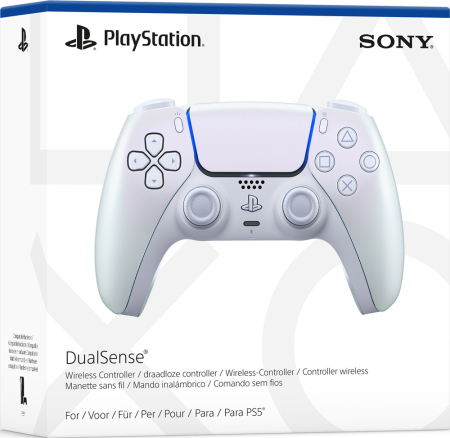 Sony Playstation 5 Trådlös DualSense Handkontroll Chroma Pearl