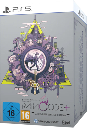 Master Detective Archives Rain Code Plus Lucid-Noir Limited Edition