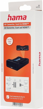 Hama Scart till HDMI HD Konverterare