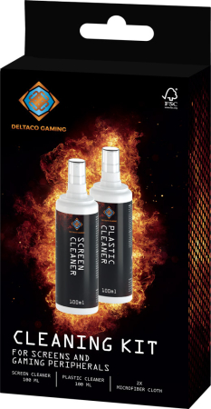 Deltaco Gaming Rengöringskit för Skärmar och Gamingtillbehör