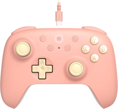 8Bitdo Ultimate 2C Wired Controller Peach
