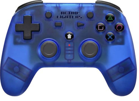 RetroFighters Defender 2.4GHz Wireless Controller Blue