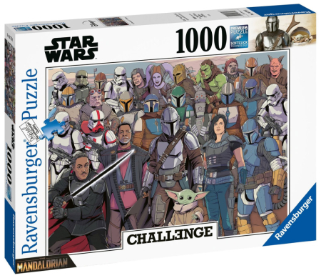 Ravensburger Star Wars Baby Yoda  Challenge Pussel (1000 bitar)