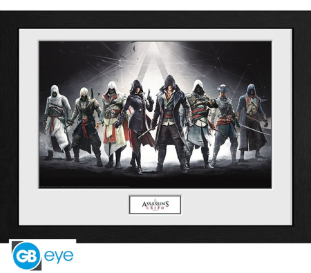 Assassins Creed Characters Framed Print (30*40cm)