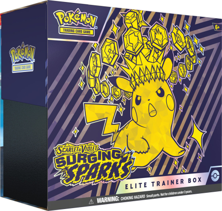 Pokemon TCG Scarlet & Violet Surging Sparks Elite Trainer Box