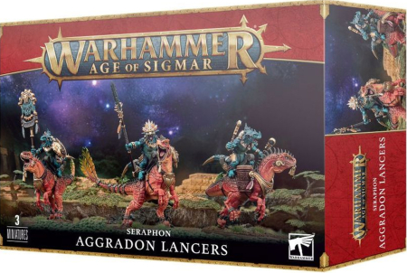 Warhammer Age of Sigmar Seraphon - Aggradon Lancers
