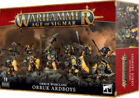 Warhammer Age of Sigmar Orruk Warclans -  Orruk Ardboys