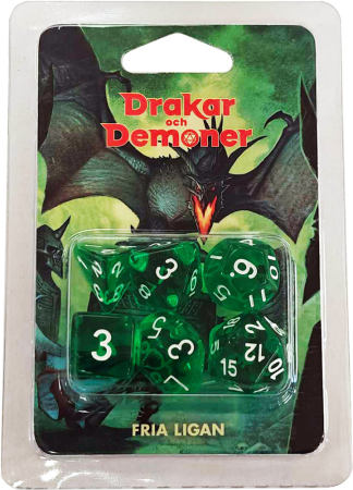 Drakar och Demoner Tärningsset