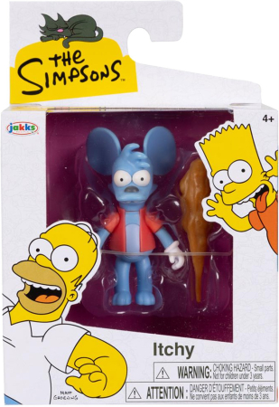 Jakks The Simpsons Itchy Figure 6cm