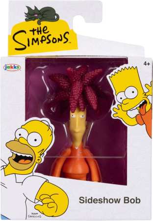 Jakks The Simpsons Sideshow Bob Figure 6cm