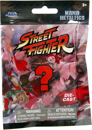Street Fighter Nano Metalfigs Die Cast Mini Mystery Figure