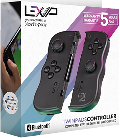 SteelPlay Nintendo Switch Lexip SteelPlay Twin Pads Controllers