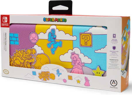 PowerA Nintendo Switch Mushroom Kingdom Pop Art Protection Case