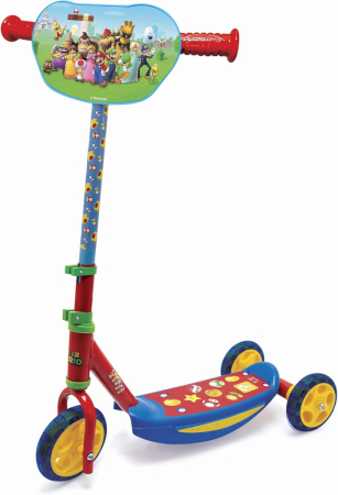 Smoby Super Mario Scooter Sparkcyckel Trehjul
