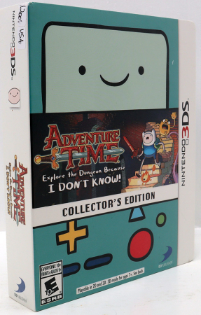 Adventure Time Explore The Dungeon Because I DONT kNOW! Collectors Edition (Amerikansk Version & Nyt