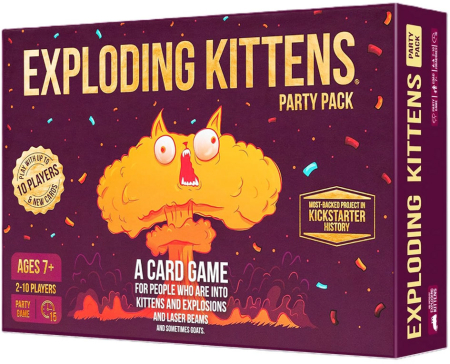 Exploding Kittens Party Pack 2024 Edition (Engelsk Version)