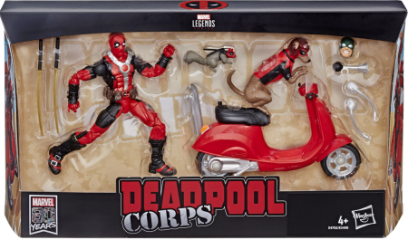 Marvel Legends Series Deadpool CORPS Action Figure & Vechicle