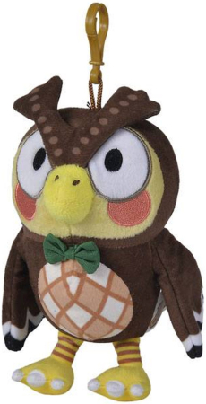 Animal Crossing Blathers Plush Nyckelring