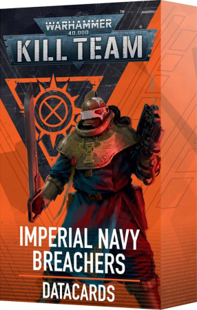 Warhammer 40K Kill Team - Datacards Imperial Navy Breachers