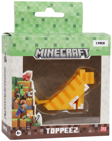 Toppeez Minecraft Cat 3D Figure 1 Pack
