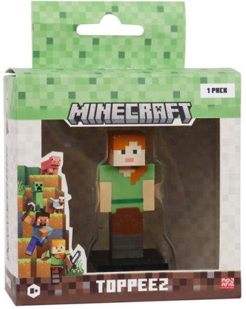 Toppeez Minecraft Alex 3D Figure 1 Pack