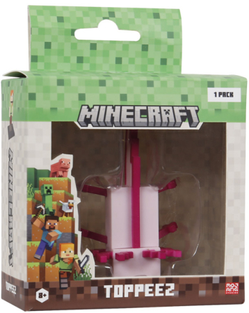 Toppeez Minecraft axolotl 3D Figure 1 Pack